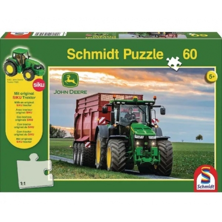 Puzzle traktor John Deere 83707R 