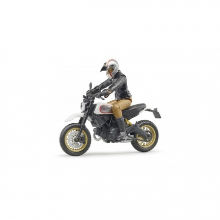 Motorka Ducati s figúrkou