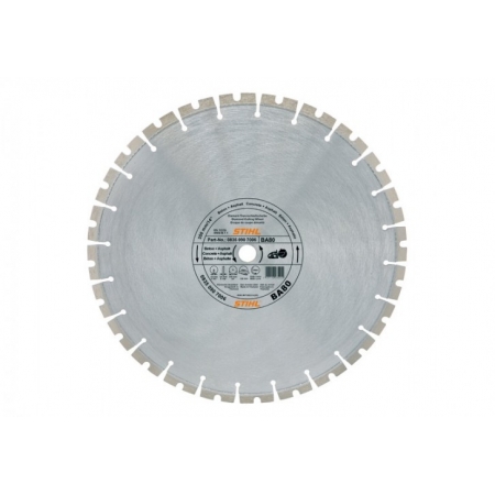  Diamantový rozbrusovací kotúč - Tvrdé horniny/betón (SB) 350 mm D-SB80