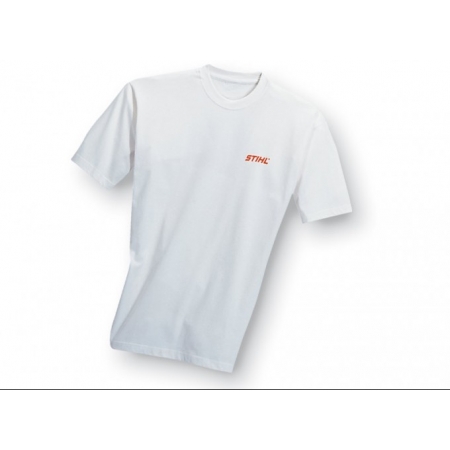  Tričko biele s logom STIHL, 190gr M